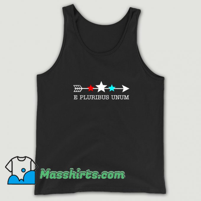 Cool Arrow Stars E Pluribus Unum Tank Top