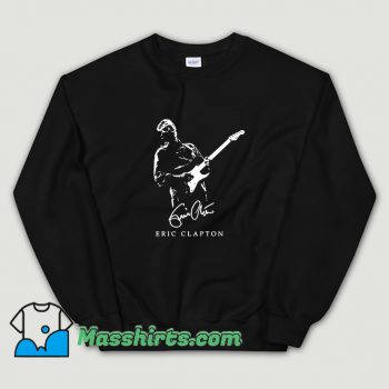 Cool Eric Clapton Rock Blues Music Sweatshirt