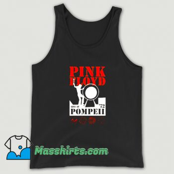 Cool Live At Pompeii 1972 Pink Floyd Tank Top