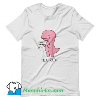Cool Tea Rex Dinosaur T Shirt Design