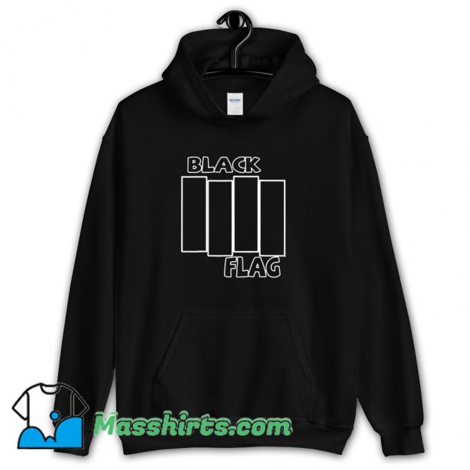 Cute Black Flag Rock Band Love Music Hoodie Streetwear