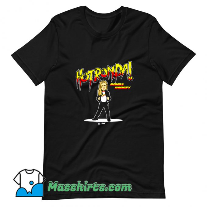 Cute Cartoon Hot Ronda Rousey T Shirt Design