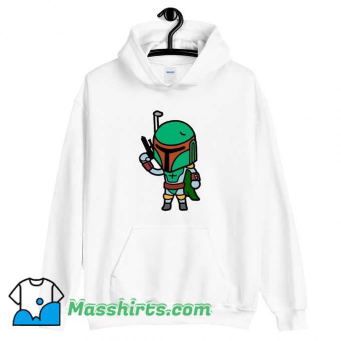 Cute Star Wars Boba Fett Hoodie Streetwear