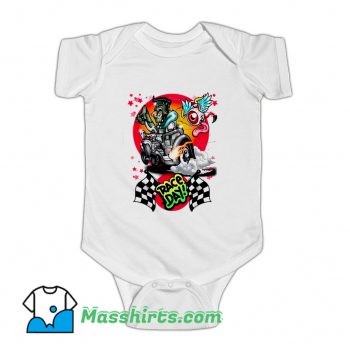 Drag Racing Race Day Baby Onesie