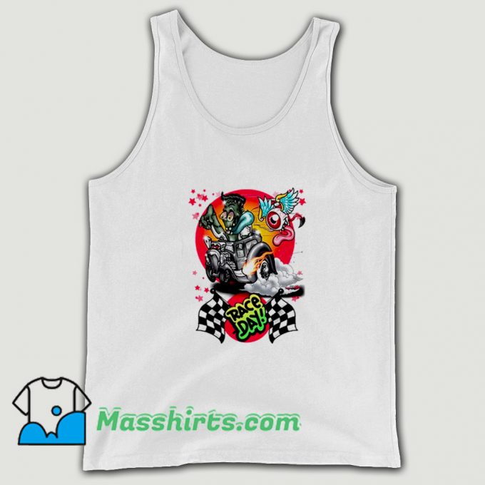 Drag Racing Race Day Tank Top On Sale