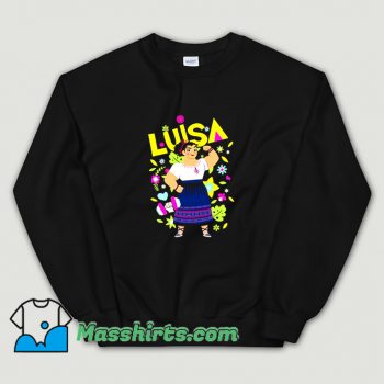 Encanto Luisa Cartoon Movies Sweatshirt On Sale