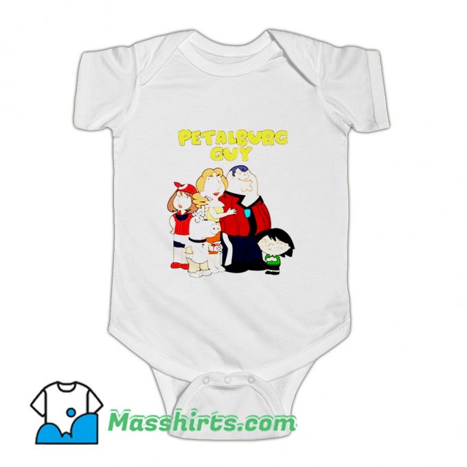 Family Petalburg Guy Cartoon Baby Onesie