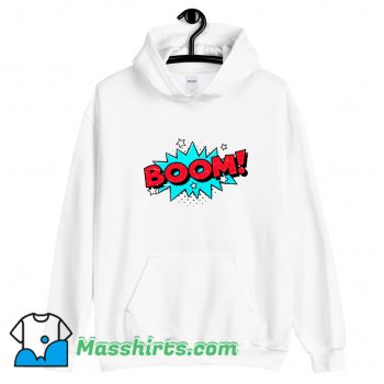 Funny Boom Comic Book Hoodie Streetwear