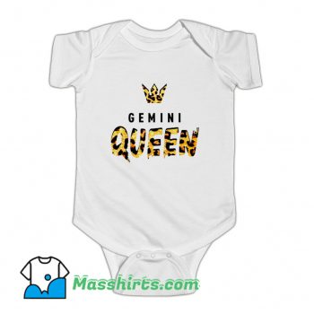 Gemini Queen Astrology Birthday Baby Onesie