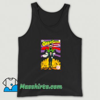 Great Saiyaman Comics Tank Top