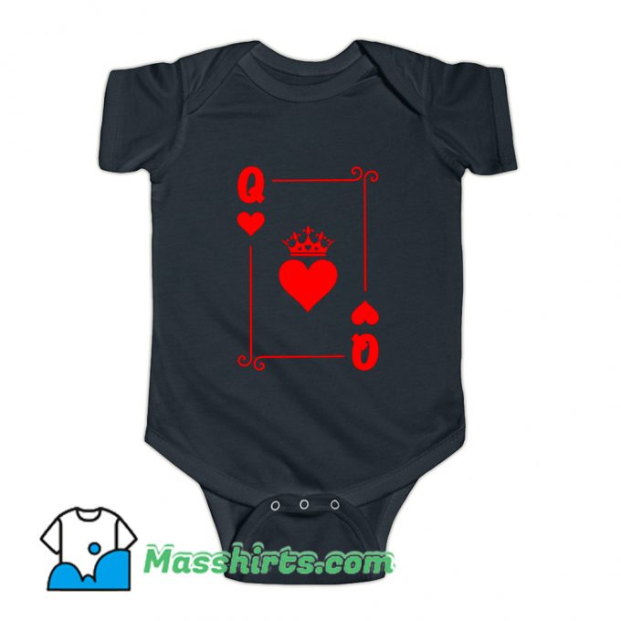 King Queen Halloween Couple Baby Onesie