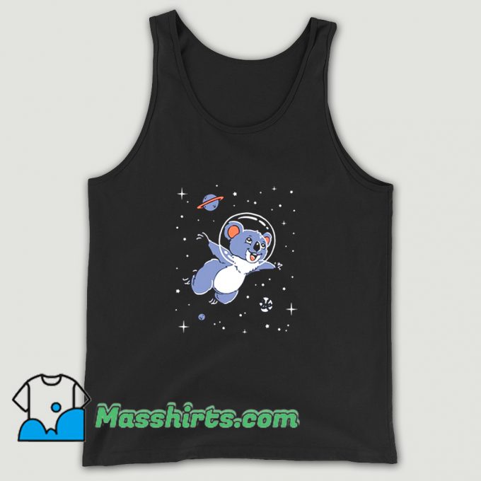 Koala In Space Koala Bear Tank Top