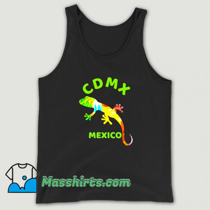 Mexico City Cdmx Lizard Tank Top On Sale