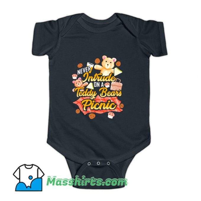 Never Intrude On A Picnic Baby Onesie