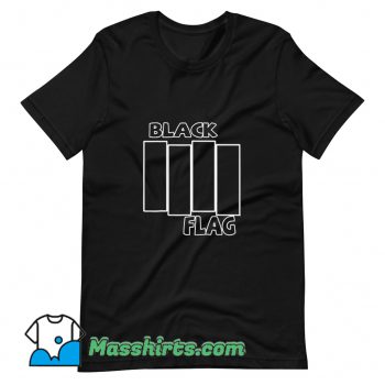 New Black Flag Rock Band Love Music T Shirt Design