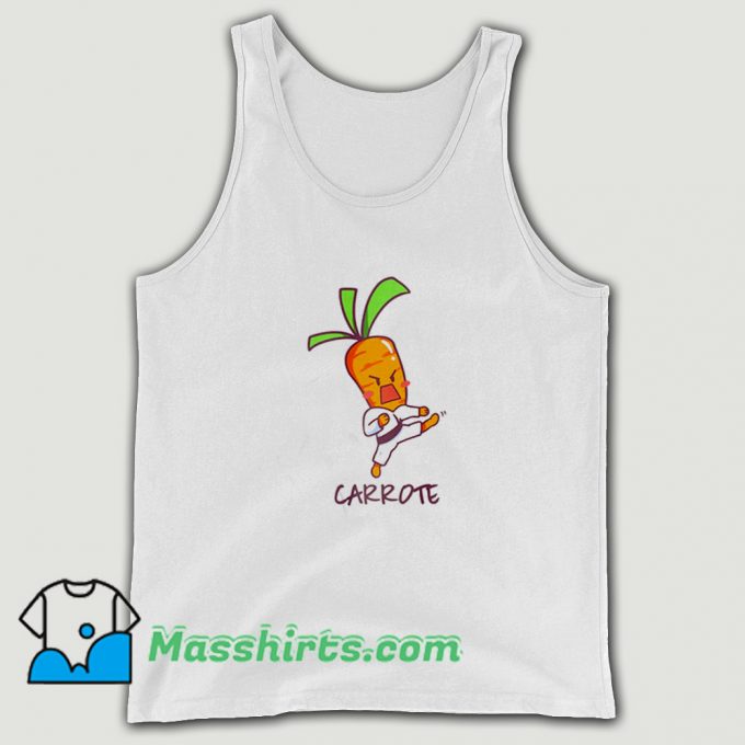 New Carrot Doing Karate Tank Top