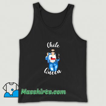 New Chile Queen Girl Woman Proud Pride Tank Top