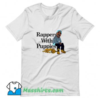 New Rappers With Puppies Pitbull T Shirt Design
