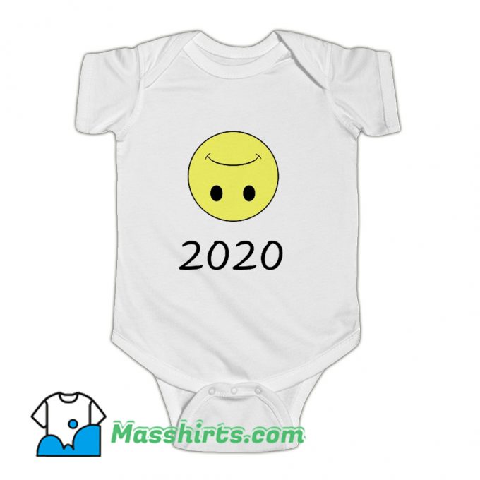 New Smiley Sad Face 2020 Baby Onesie