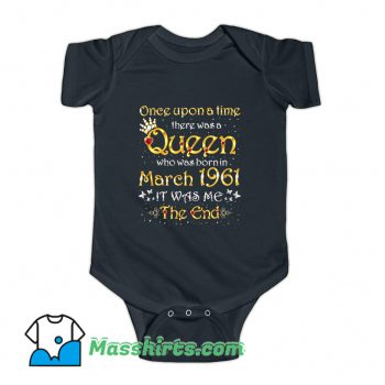 Once Upon A Time There Was A Queen Baby Onesie
