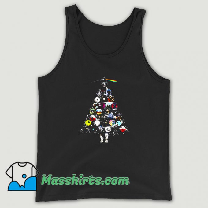 Pink Floyd Audio CD Christmas Tree Tank Top