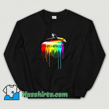 Pink Floyd Dripping Darkside Sweatshirt On Sale