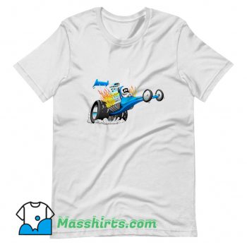Rail Dragster Car Wheelie Popping Drag T Shirt Design