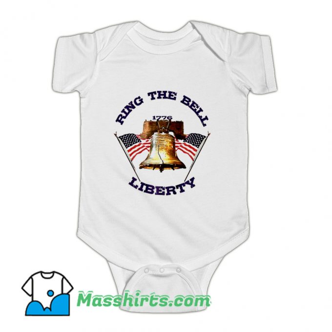 Ring The Bell Liberty 1776 Baby Onesie