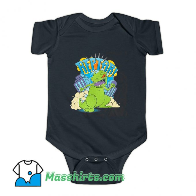 Rugrats Reptar Stomp Baby Onesie