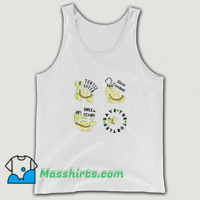 Sea Turtle Lover Tank Top