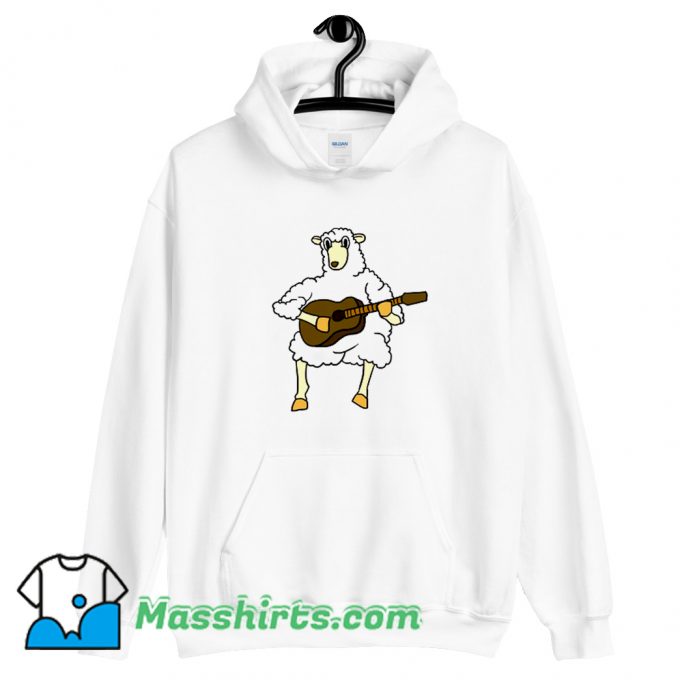Sheep Playing Guitar Hoodie Streetwear