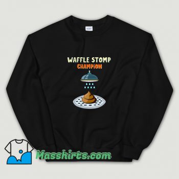 Shower Waffle Turd Stomp Poop Champion Sweatshirt