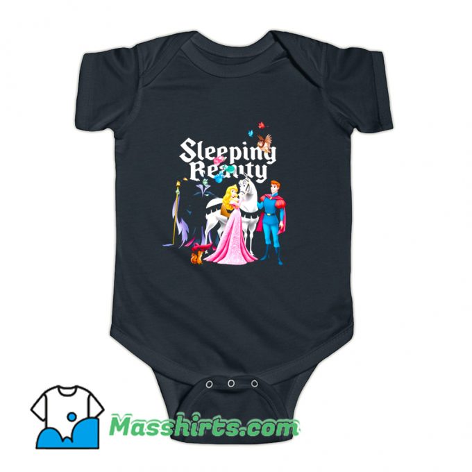 Sleeping Beauty Characters Baby Onesie