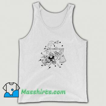 Small Saves Hockey Goalie Pucks Tank Top On Sale