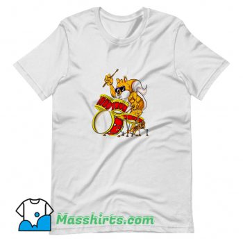 Squirrel Drumsticks Gifts Drummer T Shirt Design
