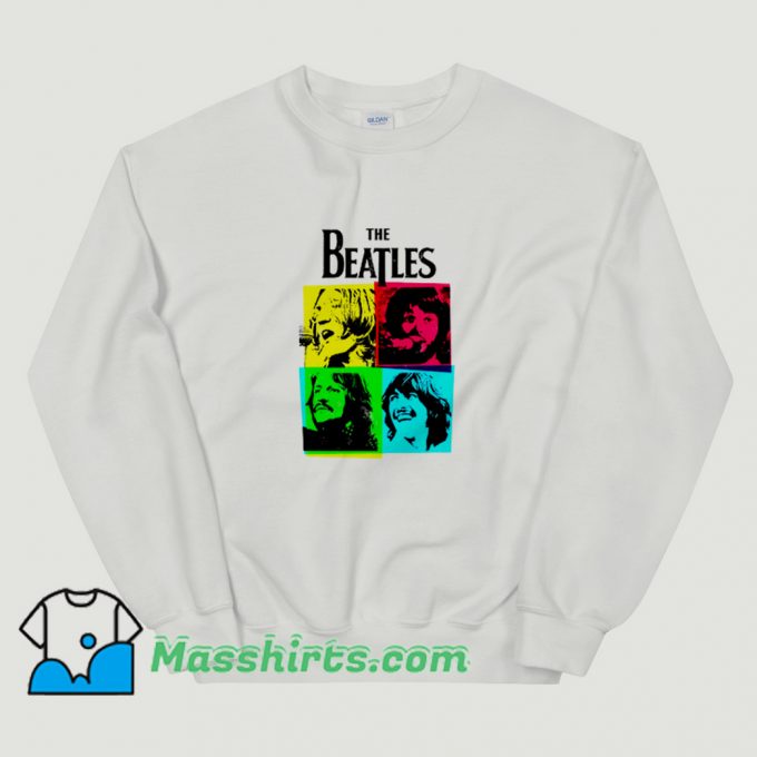 The Beatles Cmyk Beatles Music Lover Sweatshirt