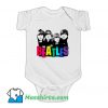The Beatles Colorful Music Baby Onesie