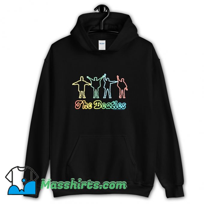 The Beatles Neon Help Music Band Hoodie Streetwear