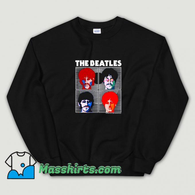 The Beatles Yellow Submarine Boxes Sweatshirt