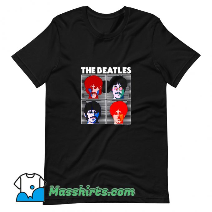 The Beatles Yellow Submarine Boxes T Shirt Design