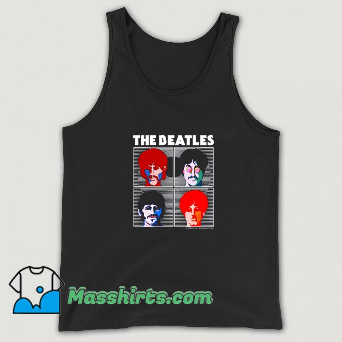 The Beatles Yellow Submarine Boxes Tank Top