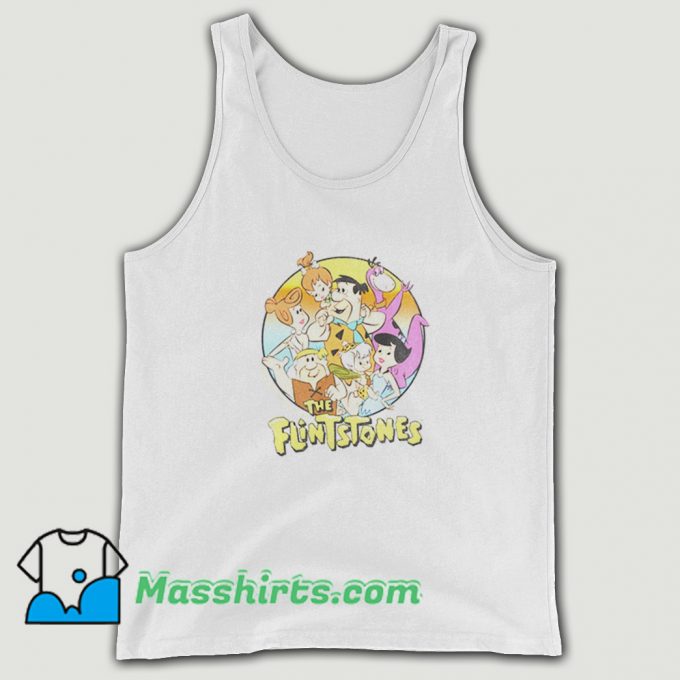 The Flintstones Circle Shot Tank Top