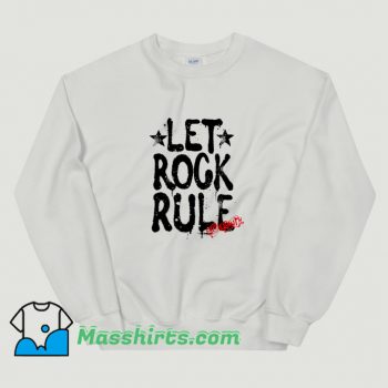Vintage Aerosmith Let Rock Rule Sweatshirt