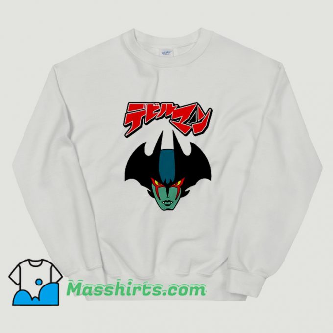 Vintage Anime Manga Demon Hero Sweatshirt