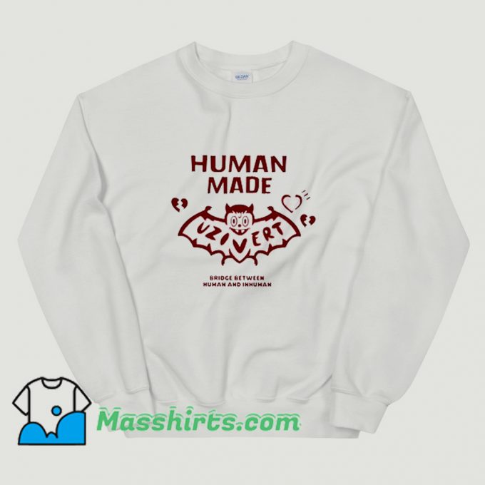 Vintage Human Made Lil Uzi Vert Bridge Between Human Sweatshirt