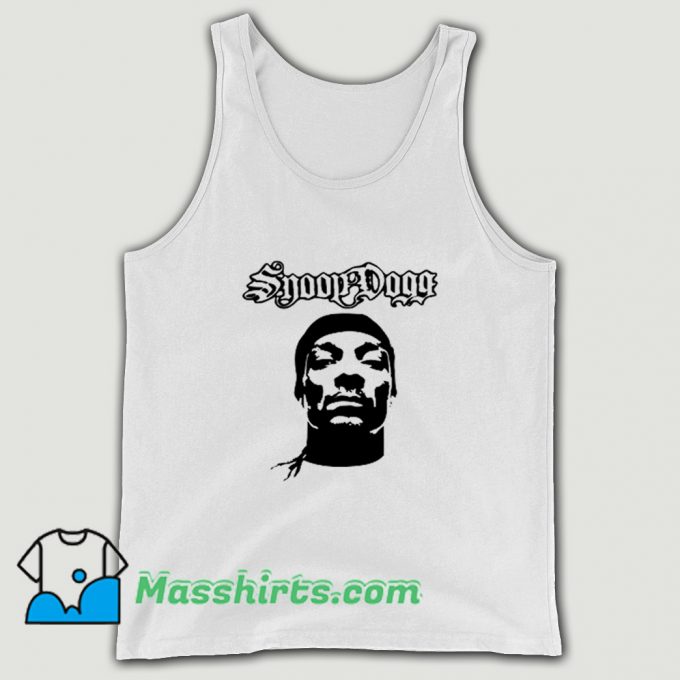 Vintage Snoop Dogg Music Lover Tank Top