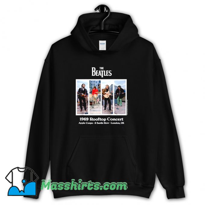 Vintage The Beatles Rooftop Concert 1969 Hoodie Streetwear