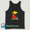 Vintage This Girl Is On Fire Tank Top