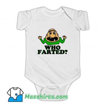 Who Farted Fart Guy Baby Onesie