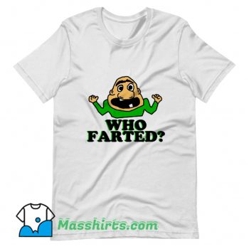 Who Farted Fart Guy T Shirt Design